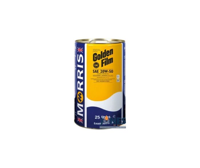 Morris Lubricants Golden Film 20W-50 Classic Motor Oil 25L